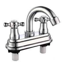 4" ABS Plastic Basin Faucet with Chrome Finish